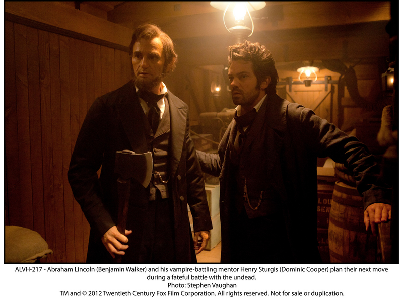 Illustration for article titled Abraham Lincoln: Vampire Hunter photos reveal old-school vampire-killing secrets